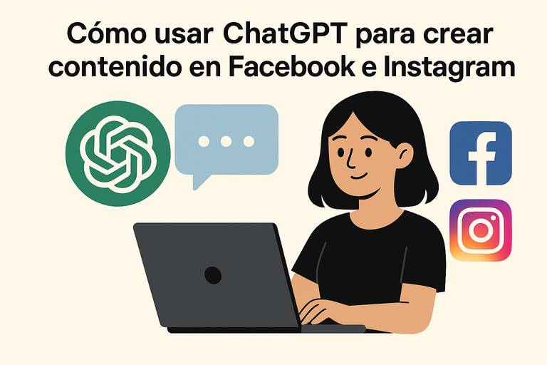 Cómo usar ChatGPT para crear contenido en Facebook e Instagram