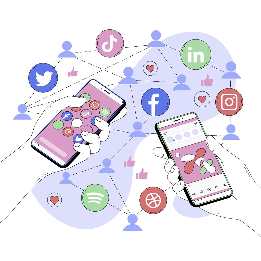 red social para hacer publicidad