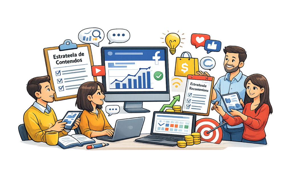 estrategia de contenidos para Facebook Empresas