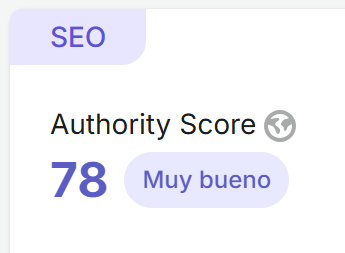authority score de semrush