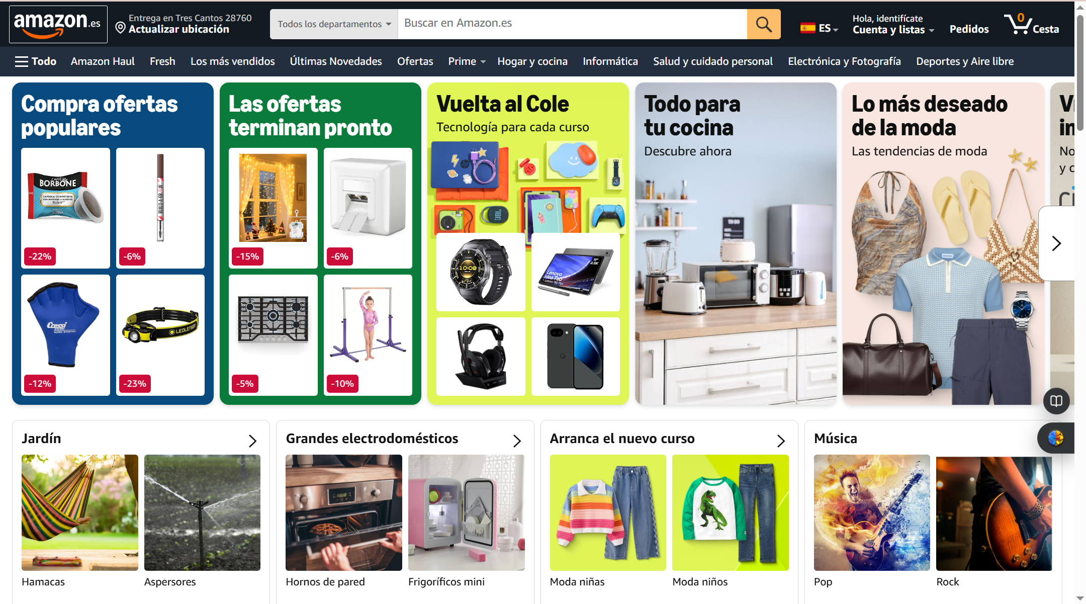 mapa de enlazado de amazon