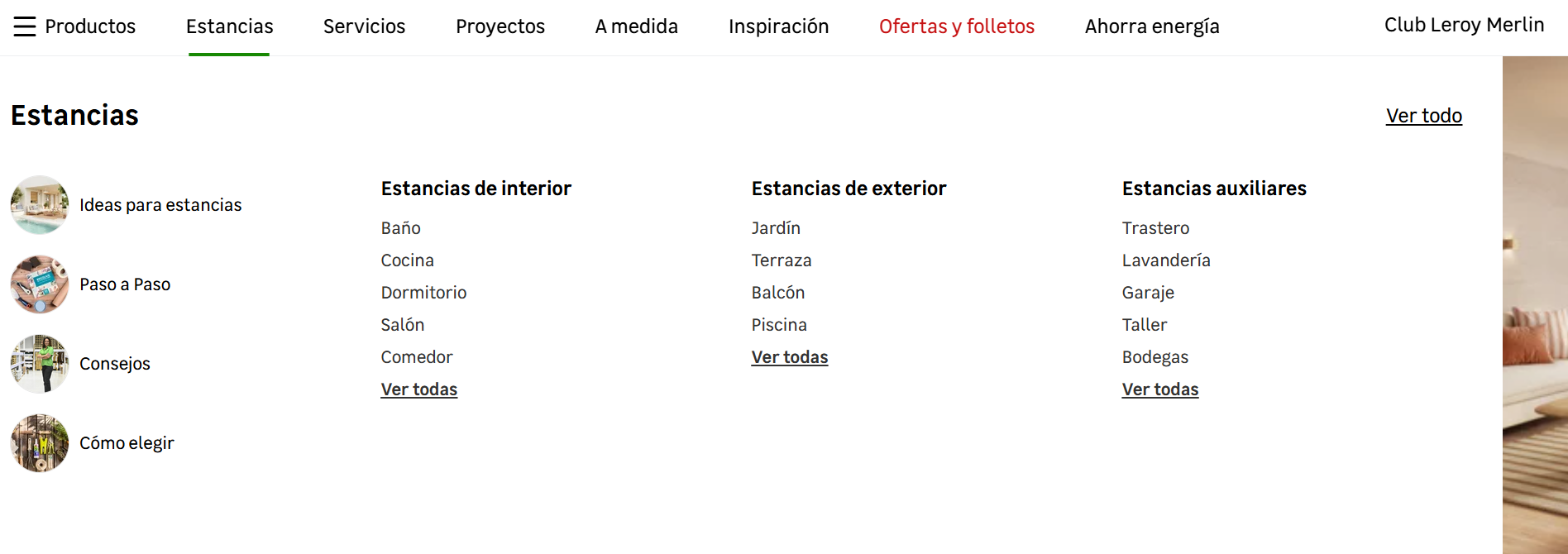 arquitectura de Leroy Merlin
